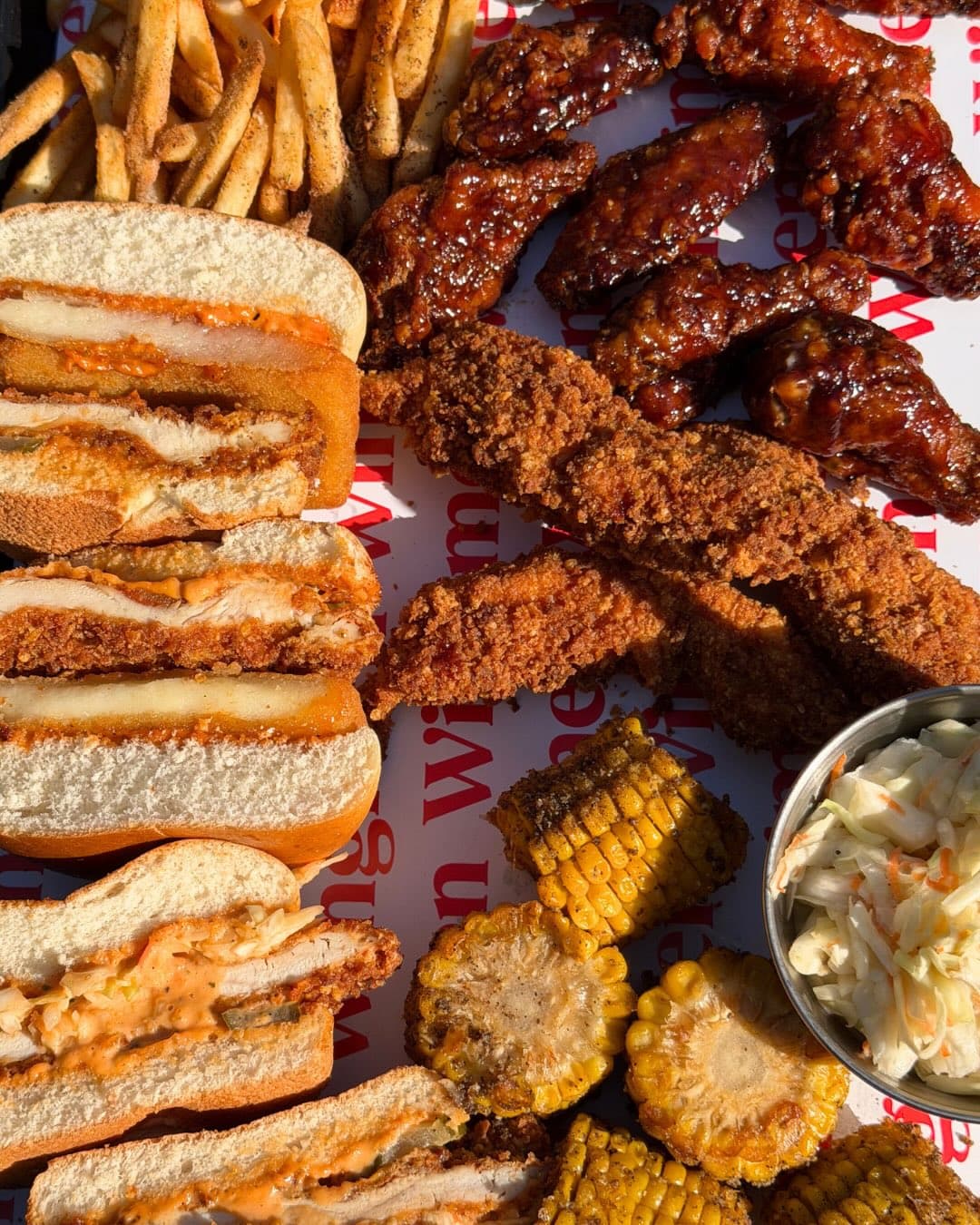 Wingmen platter